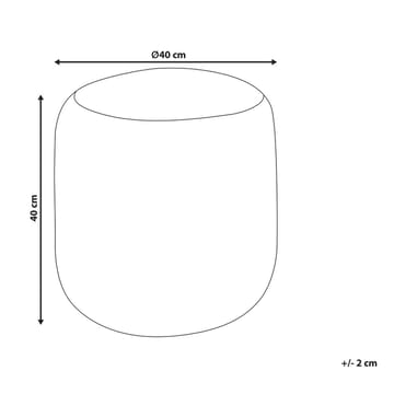 Puff Resafa - Möbler - Fåtölj & stolar - Pall & puff - Sittpuff
