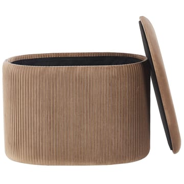 Puff Richland - Beige - Möbler - Fåtölj & stolar - Pall & puff - Sittpuff