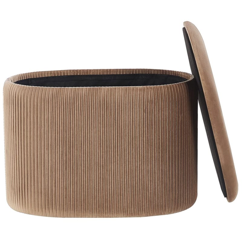 Puff Richland - Beige - Möbler - Fåtölj & stolar - Pall & puff - Sittpuff