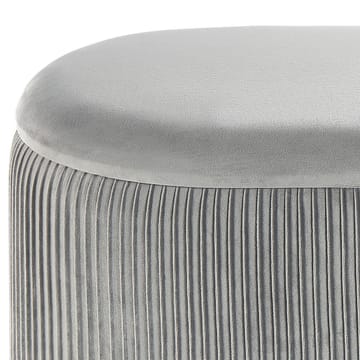 Puff Richland - Grå - Möbler - Fåtölj & stolar - Pall & puff - Sittpuff