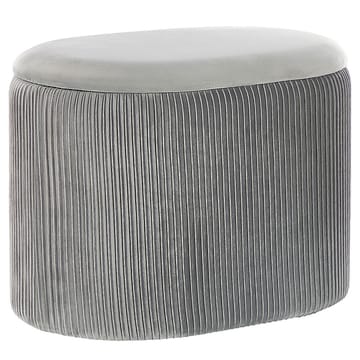 Puff Richland - Grå - Möbler - Fåtölj & stolar - Pall & puff - Sittpuff