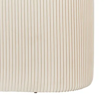 Puff Richland - Ljusbeige - Möbler - Fåtölj & stolar - Pall & puff - Sittpuff