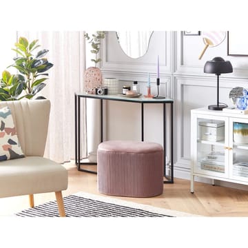 Puff Richland - Rosa - Möbler - Fåtölj & stolar - Pall & puff - Sittpuff