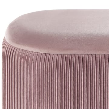 Puff Richland - Rosa - Möbler - Fåtölj & stolar - Pall & puff - Sittpuff