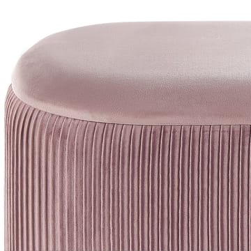 Puff Richland - Rosa - Möbler - Fåtölj & stolar - Pall & puff - Sittpuff