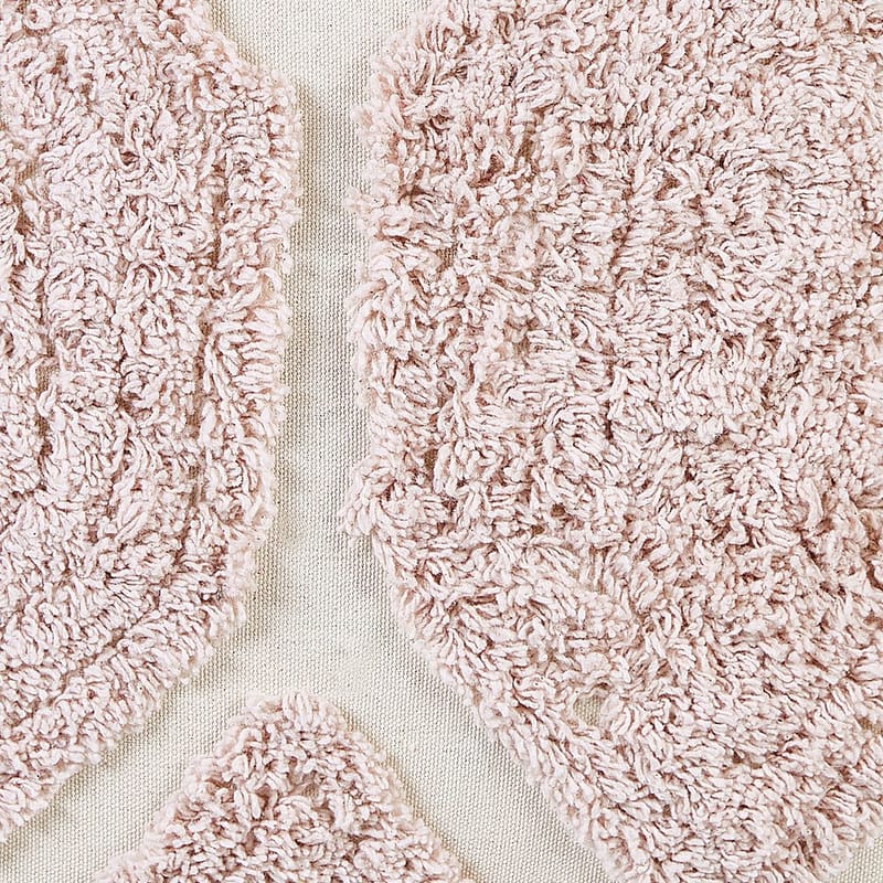 Puff Rojhan - Beige, Rosa - Möbler - Fåtölj & stolar - Pall & puff - Sittpuff