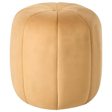 Puff Selby - Senapsgul - Möbler - Fåtölj & stolar - Pall & puff - Sittpuff