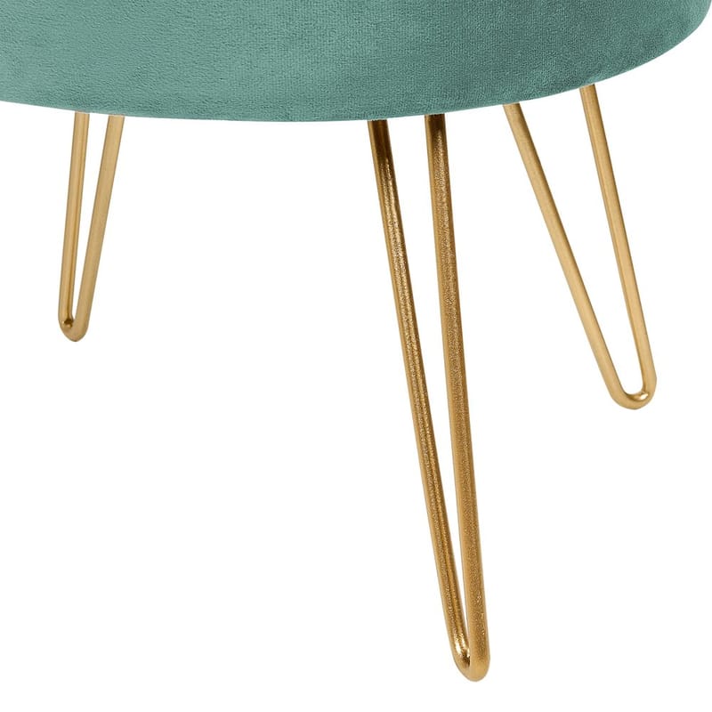 Puff Silas - Grön - Möbler - Fåtölj & stolar - Pall & puff - Sittpuff