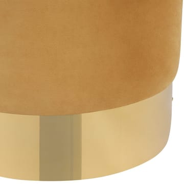 Puff Sophia - Gul, Guld - Möbler - Fåtölj & stolar - Pall & puff - Sittpuff