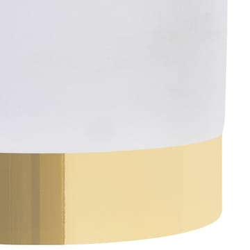 Puff Sophia - Vitt, guld - Möbler - Fåtölj & stolar - Pall & puff - Sittpuff