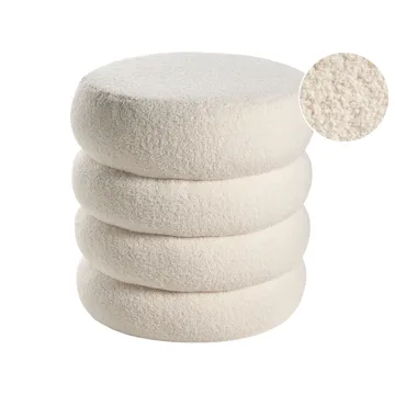 Puff Sumpter - Off-White - Möbler - Fåtölj & stolar - Pall & puff - Sittpuff