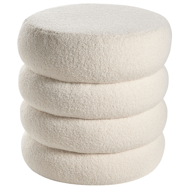 Puff Sumpter - Off-White - Möbler - Fåtölj & stolar - Pall & puff - Sittpuff
