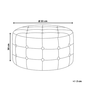 Puff Tampa - Beige - Möbler - Fåtölj & stolar - Pall & puff - Sittpuff