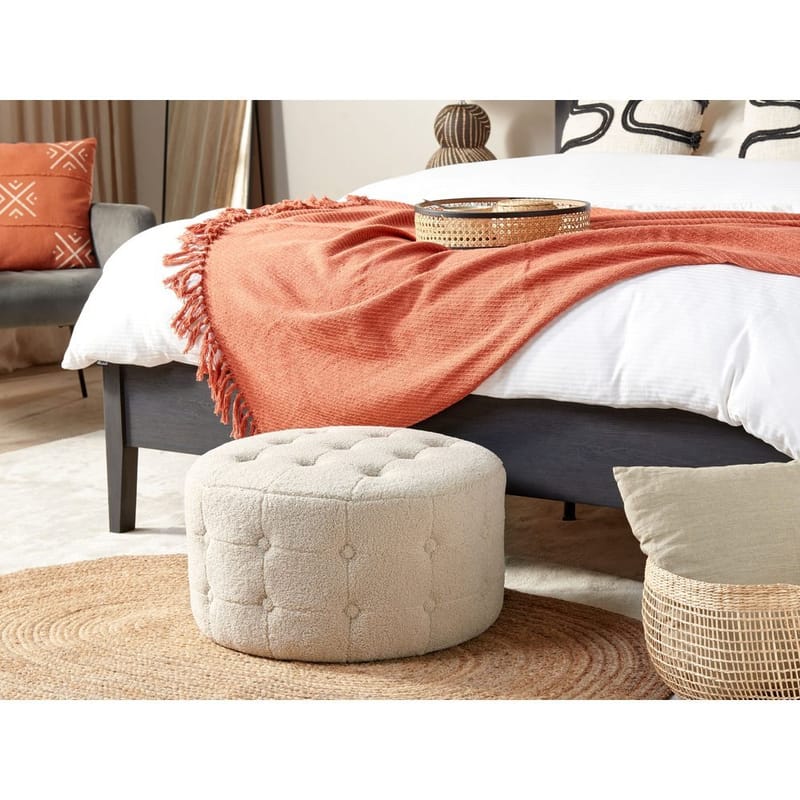 Puff Tampa - Beige - Möbler - Fåtölj & stolar - Pall & puff - Sittpuff