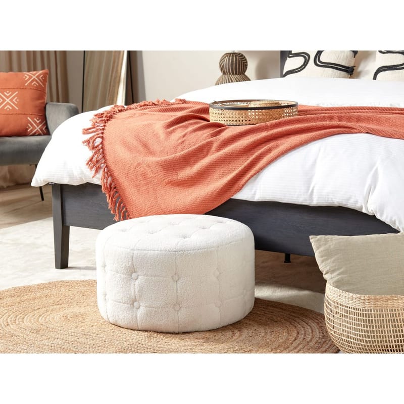 Puff Tampa - Vit - Möbler - Fåtölj & stolar - Pall & puff - Sittpuff