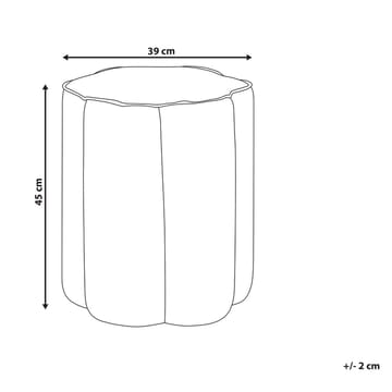 Puff Tappen - Beige - Möbler - Fåtölj & stolar - Pall & puff - Sittpuff