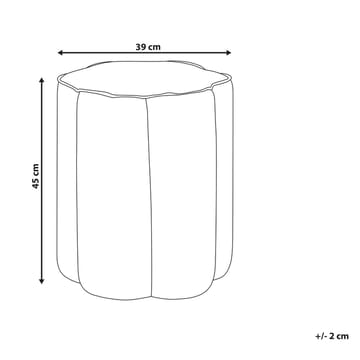 Puff Tappen - Taupe - Möbler - Fåtölj & stolar - Pall & puff - Sittpuff