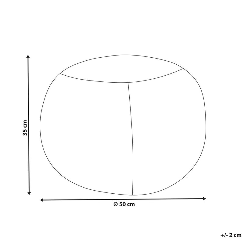 Puff Triman - Beige - Möbler - Fåtölj & stolar - Pall & puff - Sittpuff