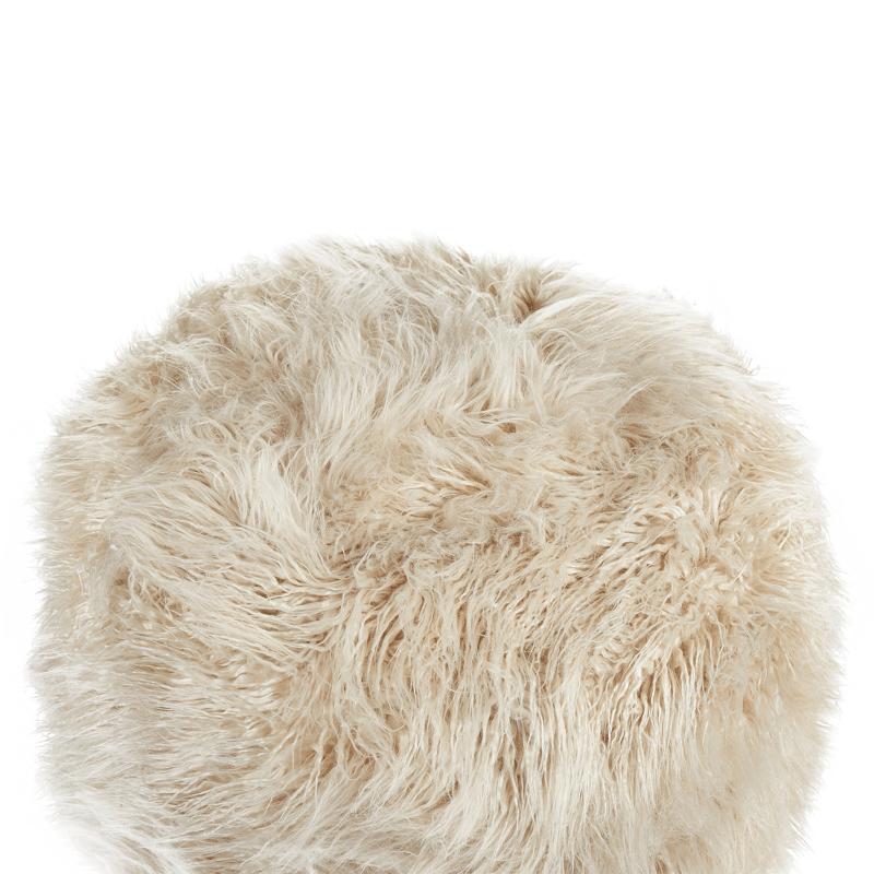 Puff Tukki 70x70 cm - Ljusbeige - Möbler - Fåtölj & stolar - Pall & puff - Sittpuff