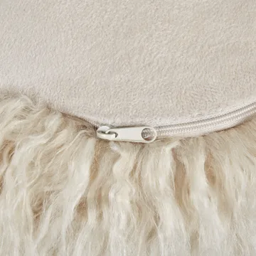 Puff Tukki 70x70 cm - Ljusbeige - Möbler - Fåtölj & stolar - Pall & puff - Sittpuff