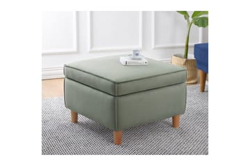 Puff Veyacen Grön - Grön - Möbler - Fåtölj & stolar - Pall & puff - Fotpallar