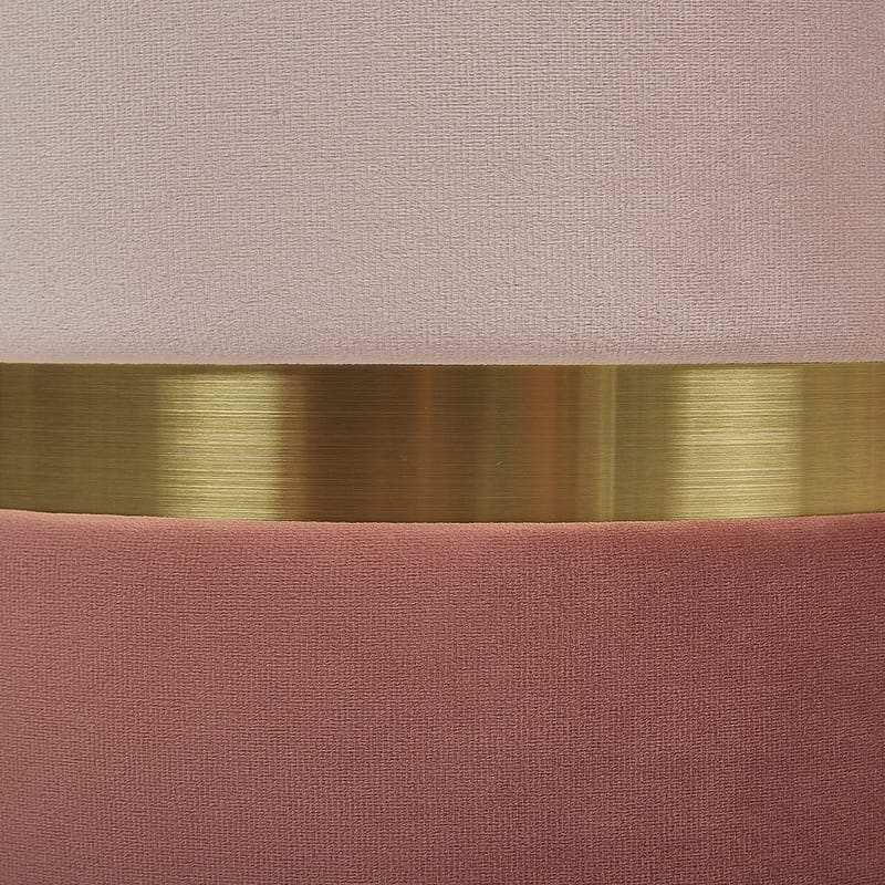 Puff Wichita 2-pack - Rosa, guld - Möbler - Fåtölj & stolar - Pall & puff - Sittpuff