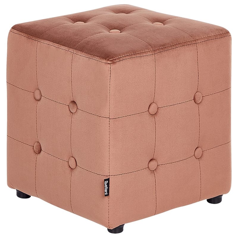 Puff Wisconsin - Rosa - Möbler - Fåtölj & stolar - Pall & puff - Sittpuff