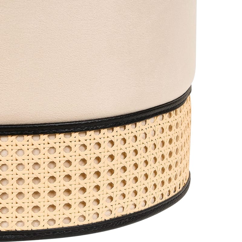 Puff Yankton - Beige - Möbler - Fåtölj & stolar - Pall & puff - Sittpuff