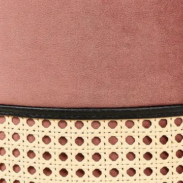 Puff Yankton - Rosa - Möbler - Fåtölj & stolar - Pall & puff - Sittpuff