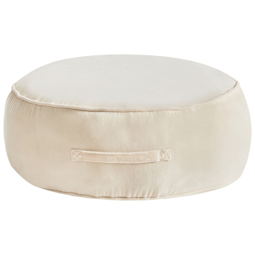 Puff Yulle - Ljusbeige - Möbler - Fåtölj & stolar - Pall & puff - Sittpuff