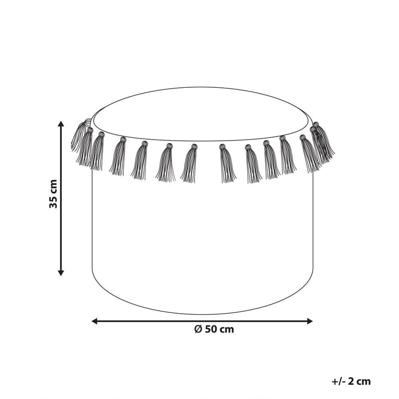 Puff Pirak - Möbler - Fåtölj & stolar - Pall & puff - Sittpuff