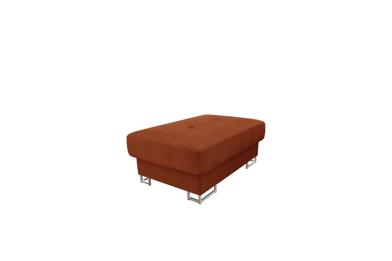 Reginia Fotpall 104 cm - Orange - Möbler - Fåtölj & stolar - Pall & puff - Fotpallar