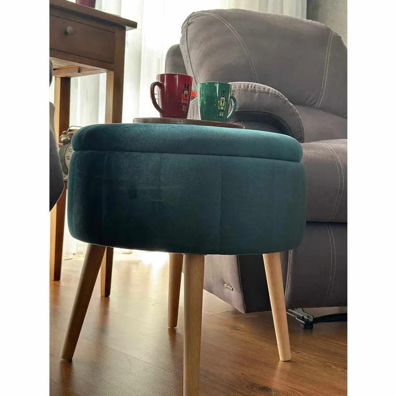 Retzow Sittpuff med förvaring 45 cm - Möbler - Fåtölj & stolar - Pall & puff - Sittpuff
