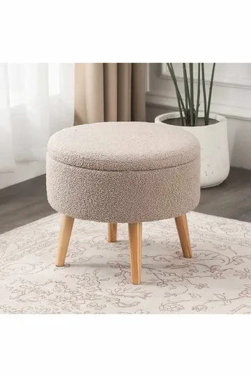 Retzow Sittpuff med förvaring 45 cm - Möbler - Fåtölj & stolar - Pall & puff - Sittpuff