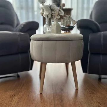 Retzow Sittpuff med förvaring 45 cm - Möbler - Fåtölj & stolar - Pall & puff - Sittpuff