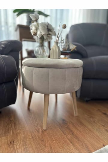 Retzow Sittpuff med förvaring 45 cm - Möbler - Fåtölj & stolar - Pall & puff - Sittpuff