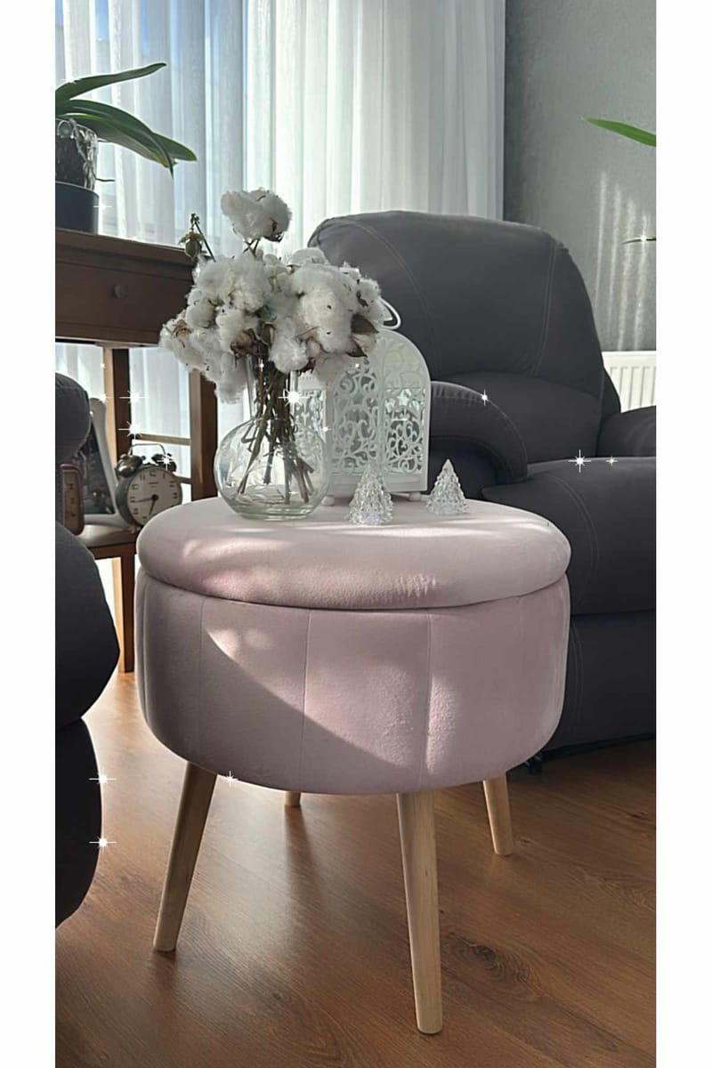 Retzow Sittpuff med förvaring 45 cm - Möbler - Fåtölj & stolar - Pall & puff - Sittpuff