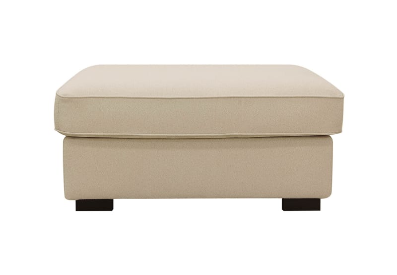 Rossita Fotpall i Bouclé - Beige - Möbler - Fåtölj & stolar - Pall & puff - Fotpallar