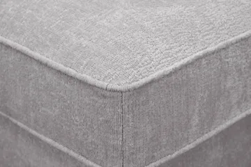 Rossita Fotpall i chenille - Grå - Möbler - Fåtölj & stolar - Pall & puff - Fotpallar