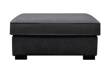 Rossita Fotpall i chenille - Svart - Möbler - Fåtölj & stolar - Pall & puff - Fotpallar