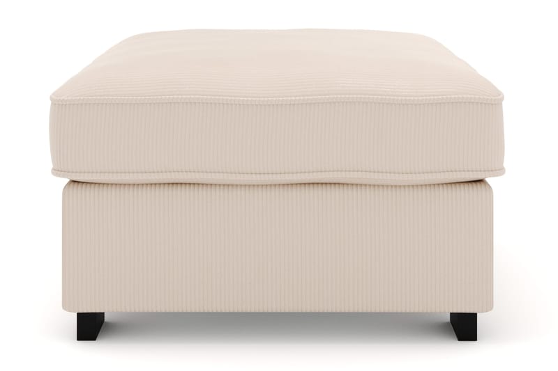 Rossita Fotpall i Manchester - Beige - Möbler - Fåtölj & stolar - Pall & puff - Fotpallar