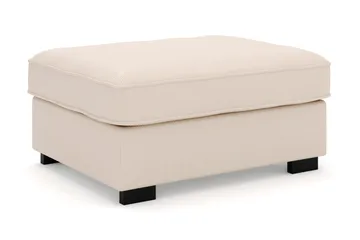 Rossita Fotpall i Manchester - Beige - Möbler - Fåtölj & stolar - Pall & puff - Fotpallar