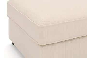 Rossita Fotpall i Manchester - Beige - Möbler - Fåtölj & stolar - Pall & puff - Fotpallar