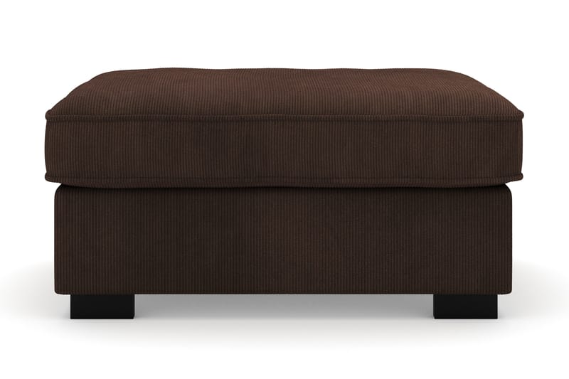 Rossita Fotpall i Manchester - Brun - Möbler - Fåtölj & stolar - Pall & puff - Fotpallar