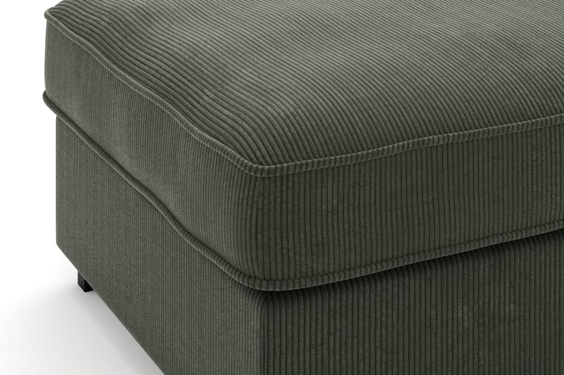 Rossita Fotpall i Manchester - Mörkgrön - Möbler - Fåtölj & stolar - Pall & puff - Fotpallar