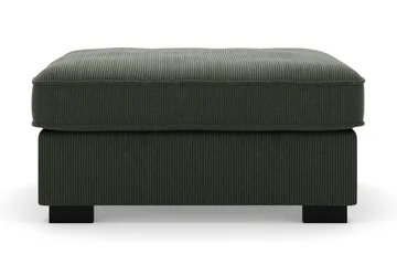 Rossita Fotpall i Manchester - Mörkgrön - Möbler - Fåtölj & stolar - Pall & puff - Fotpallar