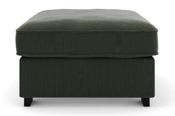 Rossita Fotpall i Manchester - Mörkgrön - Möbler - Fåtölj & stolar - Pall & puff - Fotpallar