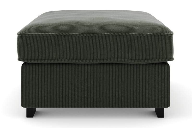Rossita Fotpall i Manchester - Mörkgrön - Möbler - Fåtölj & stolar - Pall & puff - Fotpallar