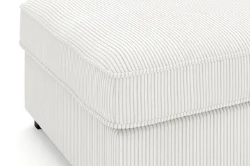Rossita Fotpall i Manchester - Offwhite - Möbler - Fåtölj & stolar - Pall & puff - Fotpallar