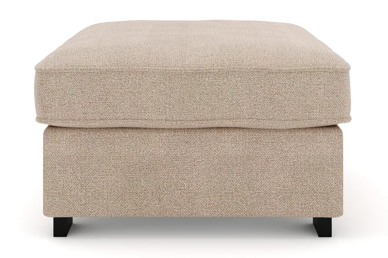 Rossita Fotpall i Tyg - Beige - Möbler - Fåtölj & stolar - Pall & puff - Fotpallar